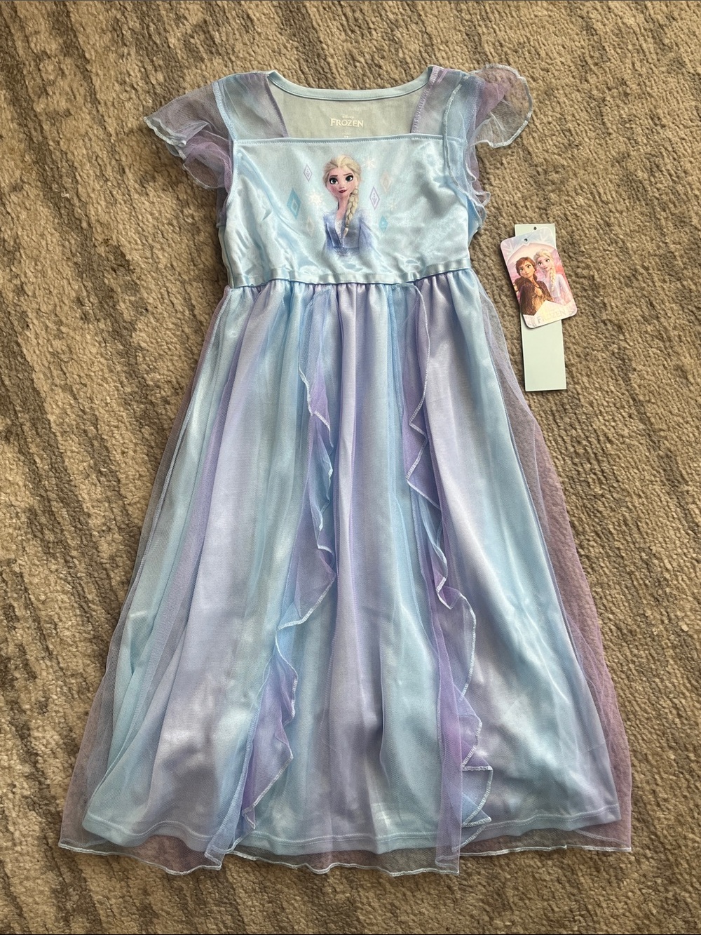 Disney Frozen Elsa Nightgown - Picture 1 of 2